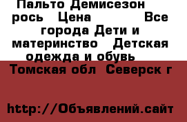 Пальто Демисезон 104 рось › Цена ­ 1 300 - Все города Дети и материнство » Детская одежда и обувь   . Томская обл.,Северск г.